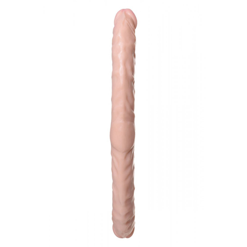 Двусторонний фаллоимитатор Realstick Nude - 34 см.