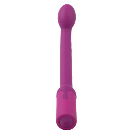 Фиолетовый вибратор G-точки G-SPOT VIBRATOR - 22 см.