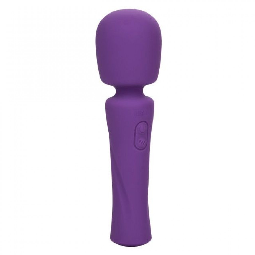 Фиолетовый ванд Stella Liquid Silicone Massager - 17,25 см.