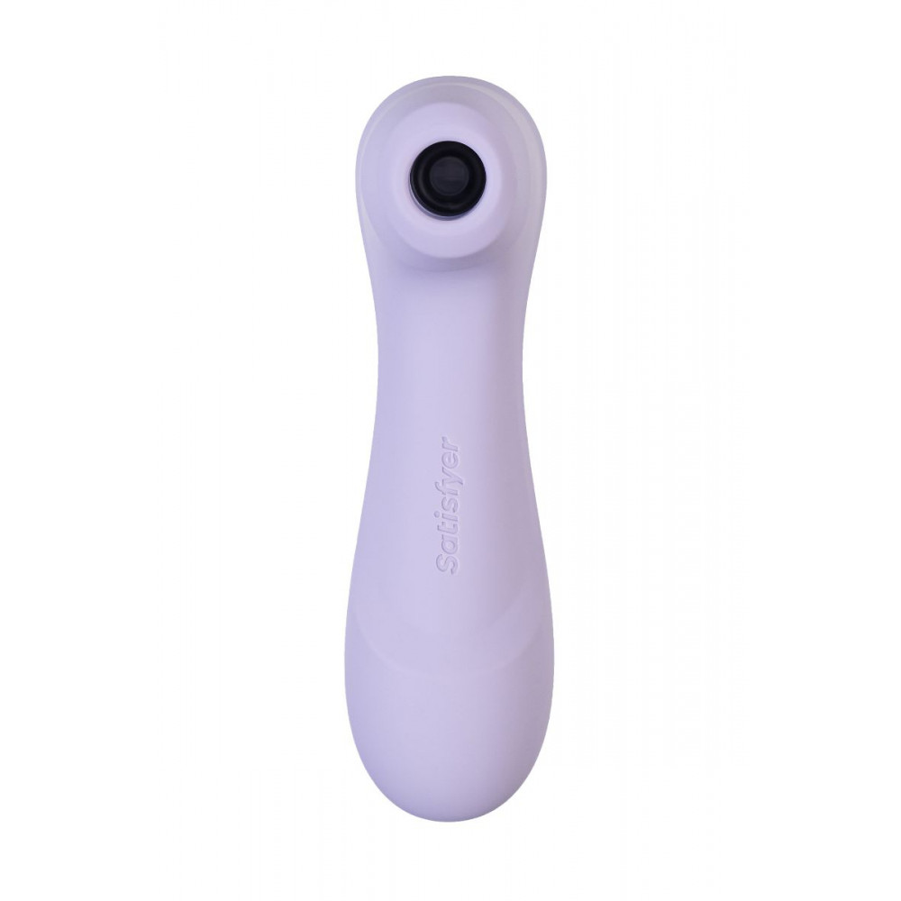 Сиреневый вакуумный стимулятор клитора Satisfyer Pro 2 Generation 3 с управлением через приложение