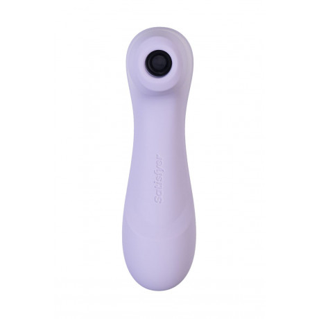 Сиреневый вакуумный стимулятор клитора Satisfyer Pro 2 Generation 3 с управлением через приложение