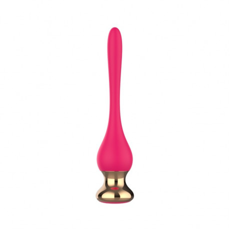 Розовый вибромассажер Nipple Vibrator - 14,5 см.