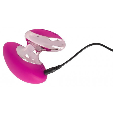 Ярко-розовый вибромассажер Couples Choice Massager