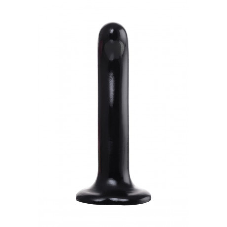 Черный стимулятор для пар P&G-Spot Dildo Size M - 18 см.