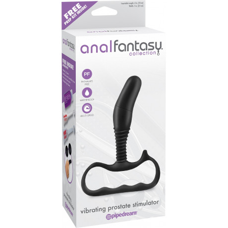 Стимулятор простаты Vibrating Prostate Stimulator с вибрацией - 14,5 см.