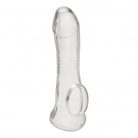 Прозрачная насадка на пенис Transparent Penis Enhancing Sleeve Extension - 15,9 см.