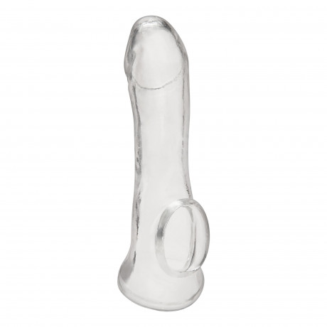 Прозрачная насадка на пенис Transparent Penis Enhancing Sleeve Extension - 15,9 см.