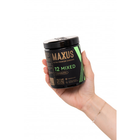 Презервативы MAXUS Mixed - 12 шт.