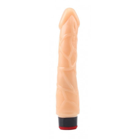 Телесный вибратор-реалистик 9” Vibe Cock - 22 см.