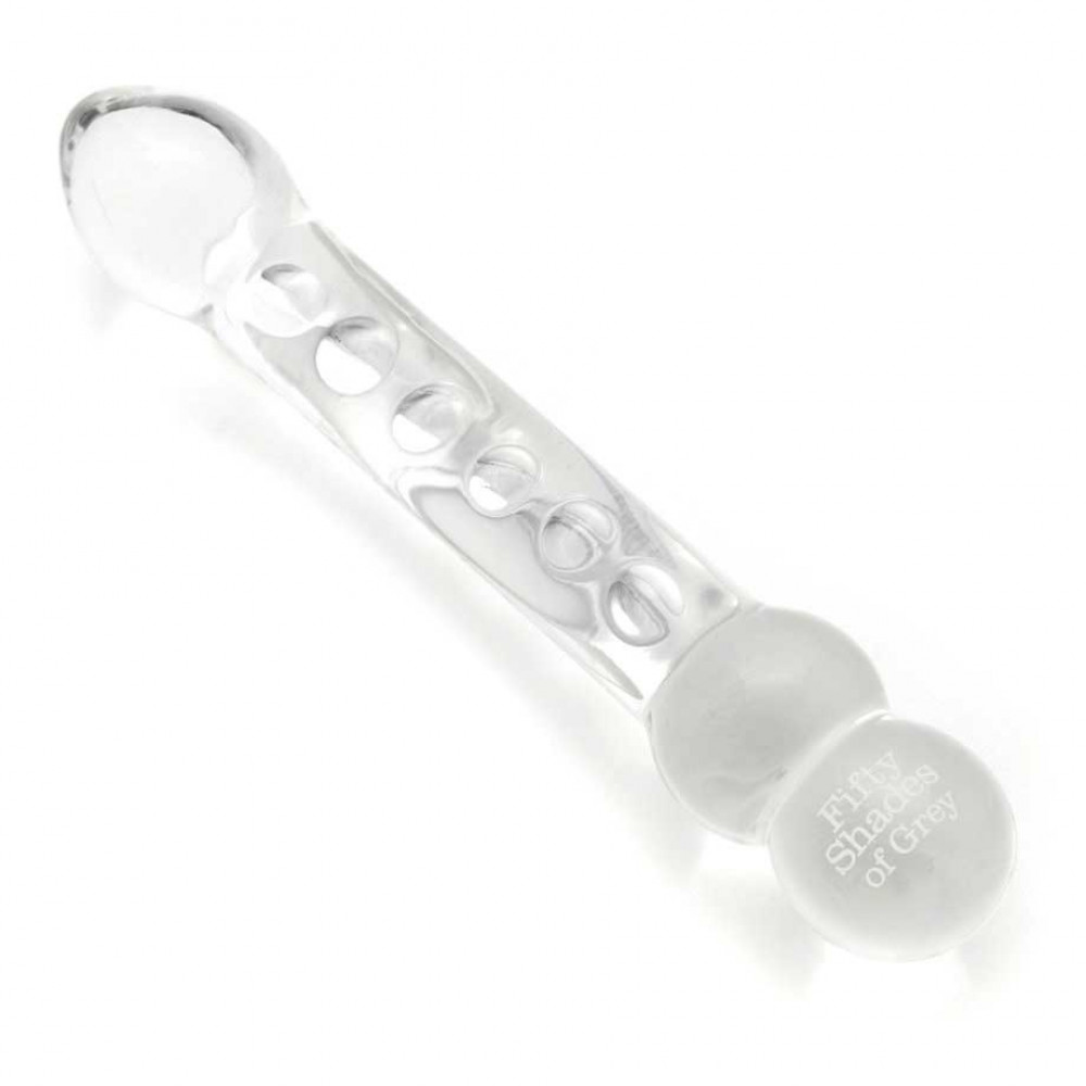 Прозрачный стеклянный стимулятор Glass Massage Wand