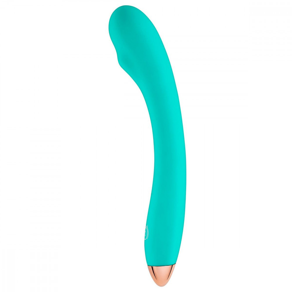 Зеленый гибкий вибратор Cloud 9 G-Spot Slim Flexible Vibrator - 16 см.