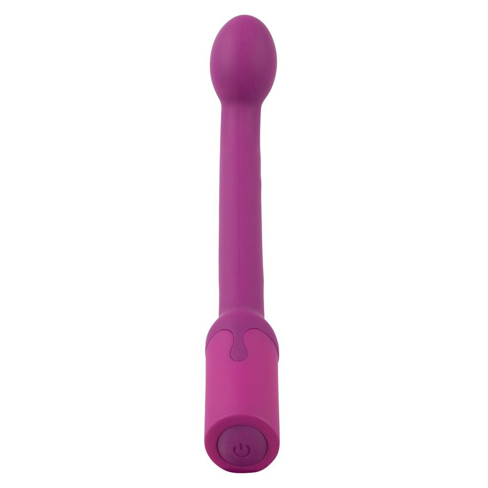 Фиолетовый вибратор G-точки G-SPOT VIBRATOR - 22 см.