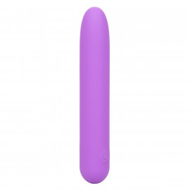 Фиолетовый мини-вибратор Bliss Liquid Silicone Mini Vibe - 10,75 см.